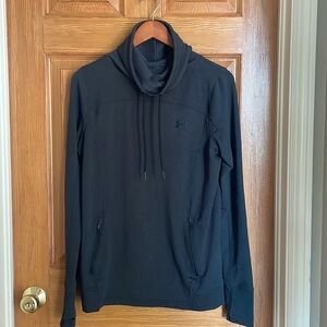Under Armour funnel neck long sleeve sweatshirt sz M womens EUC